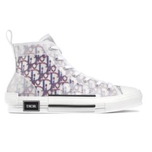 Dior B23 high-top Dior red/blue Oblique sneakers